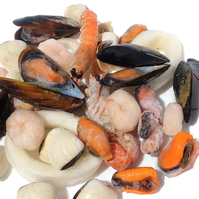 Mixed seafood medley